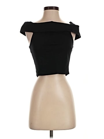 Norma Kamali Short Sleeve Blouse (view 1)