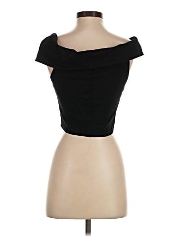 Norma Kamali Short Sleeve Blouse (view 2)