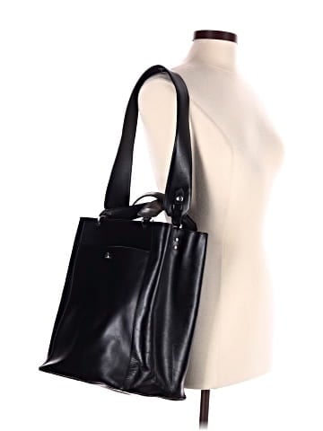 Elizabeth and James Leather Tote (view 2)