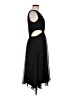 ASOS 100% Polyester Solid Black Cocktail Dress Size 8 - photo 4
