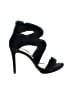 Schutz 100% Leather Black Sandals Size 7 - photo 1