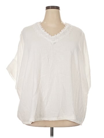 Jones & Co 3/4 Sleeve Blouse (view 1)