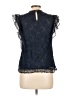 Guest Editor 100% Polyester Blue Sleeveless Blouse Size L - photo 2