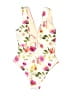 Nanette Lepore Floral Ivory One Piece Swimsuit Size 4 - photo 2