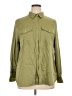 Chico's 100% Modal Green Long Sleeve Button-Down Shirt Size XL - photo 1