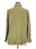 Chico's 100% Modal Green Long Sleeve Button-Down Shirt Size XL - photo 2
