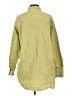 Lands' End 100% Cotton Checkered-gingham Yellow Long Sleeve Button-Down Shirt Size S - photo 2