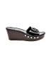 Tory Burch Black Wedges Size 8 - photo 1