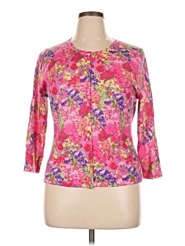 Garnet Hill 3/4 Sleeve Blouse (view 1)
