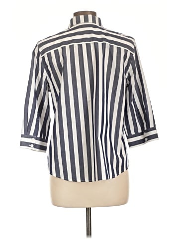 Chico's 3/4 Sleeve Button-Down Shirt (view 2)