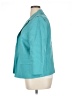 Talbots 100% Linen Teal Blazer Size 16 - photo 5