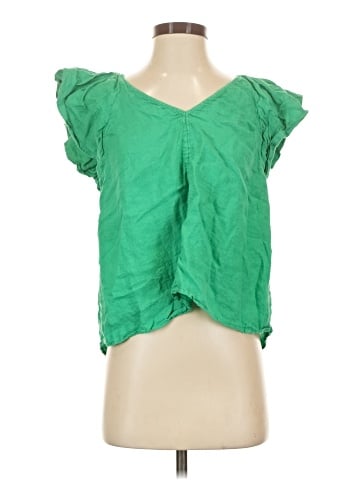 Velvet by Graham & Spencer Short Sleeve Blouse (view 1)