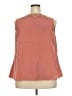 Roaman's 100% Polyester Orange Sleeveless Blouse Size 18W - photo 2