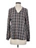 Pleione 100% Polyester Blue Long Sleeve Blouse Size XS - photo 1