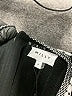 Milly Houndstooth Black Cocktail Dress Size P (petite) - photo 7