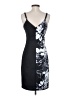 Bebe Graphic Black Cocktail Dress Size S - photo 2