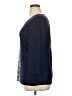 JM Collection Blue 3/4 Sleeve Blouse Size XL - photo 5