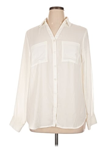 Maurices Long Sleeve Blouse (view 1)