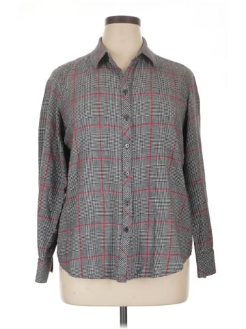 Foxcroft Long Sleeve Button-Down Shirt (view 1)