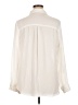 Maurices 100% Polyester Ivory Long Sleeve Blouse Size 0X - photo 2