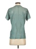 Asics 100% Polyester Chevron-herringbone Teal Active T-Shirt Size S - photo 2