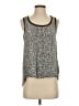 Splendid 100% Rayon Silver Tank Top Size S - photo 1