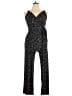 Kaileigh Paisley Black Jumpsuit Size XL - photo 1