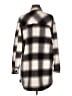 Thread & Supply 100% Polyester Plaid Brown Coat Size M - photo 2