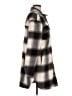 Thread & Supply 100% Polyester Plaid Brown Coat Size M - photo 4