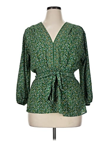 Max Studio Long Sleeve Blouse (view 1)