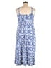 Boden 100% Polyester Blue Casual Dress Size 16-18R - photo 2