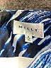 Milly 100% Polyester Graphic Blue Cocktail Dress Size 6 - photo 4
