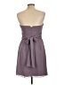 Bill Levkoff 100% Polyester Solid Gray Cocktail Dress Size 12 - photo 2