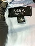 MSK Blue Cocktail Dress Size M (petite) - photo 4