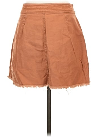 Madewell High-Waist Snap Skirt (view 2)