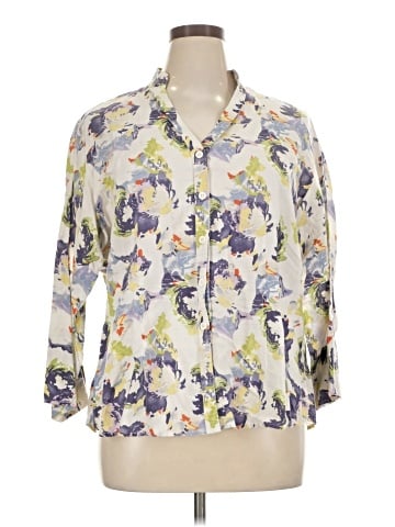 Harve Benard 3/4 Sleeve Blouse (view 1)