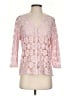 Appleseeds 100% Cotton Pink Cardigan Size S - photo 1