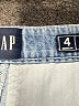 Gap 100% Cotton Blue Denim Shorts Size 4 - photo 3
