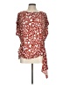 Express Red Short Sleeve Blouse Size L - photo 1