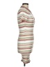 Guess Stripes Ivory Casual Dress Size M - photo 4