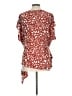 Express Red Short Sleeve Blouse Size L - photo 2