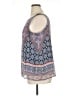 Coco Bianco 100% Polyester Blue Sleeveless Blouse Size XL - photo 5