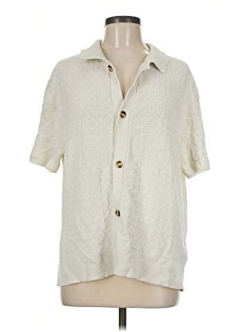 Zara Short Sleeve Button-Down Shirt (view 1)