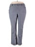 Lands' End Chevron-herringbone Gray Jeans Size 22W - photo 1