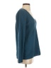 Peruvian Connection 100% Alpaca Teal Wool Pullover Sweater Size S - photo 4