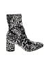 & Other Stories Houndstooth Black Ankle Boots Size 8 - photo 1