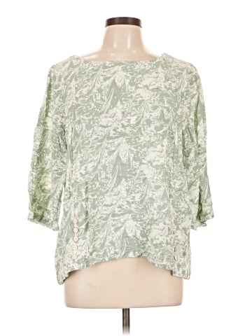 Soft Surroundings 3/4 Sleeve Blouse (view 1)