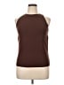 Ann Taylor Brown Sleeveless Top Size XL - photo 1
