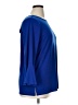 The Limited Blue 3/4 Sleeve Top Size 1X - photo 4