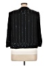 Joseph Ribkoff Metallic Black Jacket Size LgEstimated - photo 2